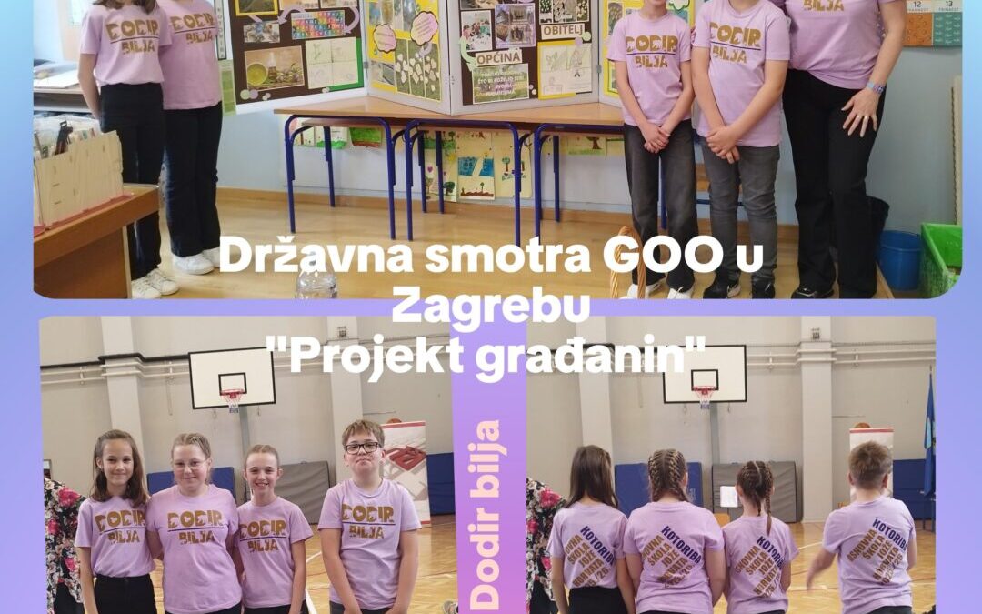 „Dodir bilja” oduševio na Državnoj smotri projekata u Zagrebu