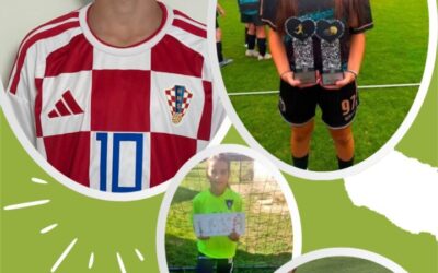 Ponos naše škole: Niko i Lana u dresu Hrvatske!
