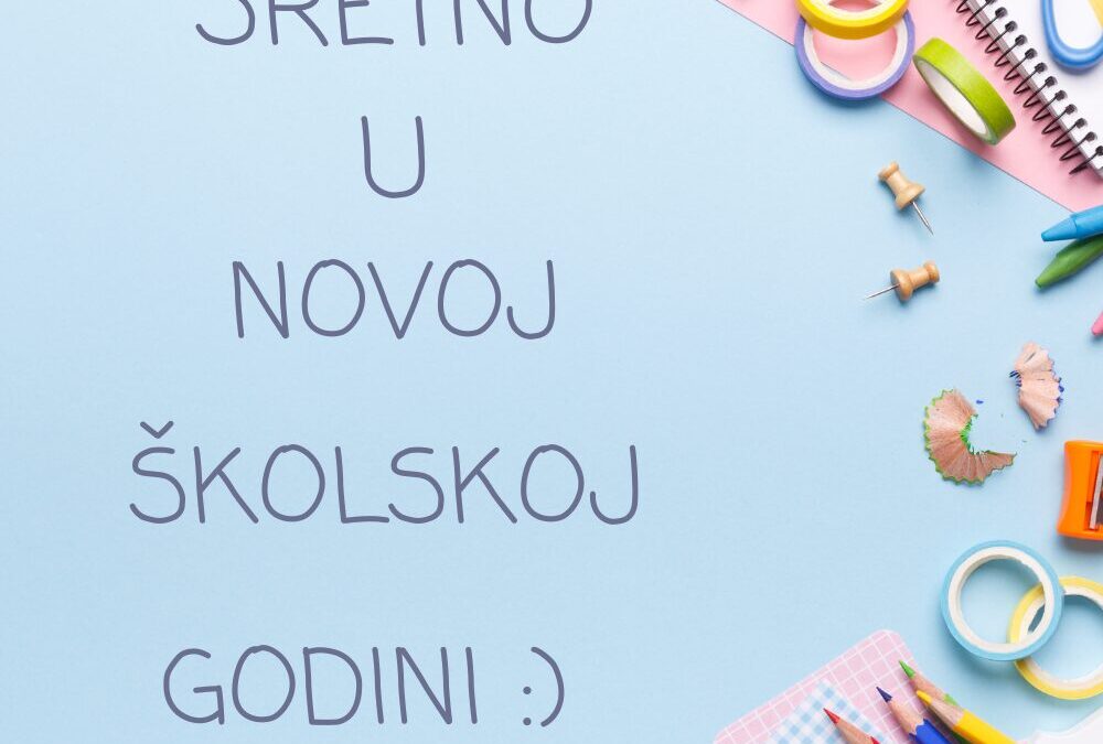 Obavijest na početku nastave
